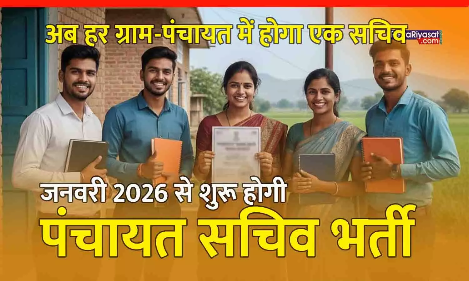 MP में हर ग्राम पंचायत में अब अनिवार्य होगा एक सचिव, जनवरी 2026 से शुरू होगी भर्ती; रोजगार सहायकों को प्राथमिकता
