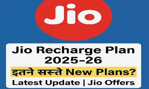 Jio Recharge Plan 2025-26