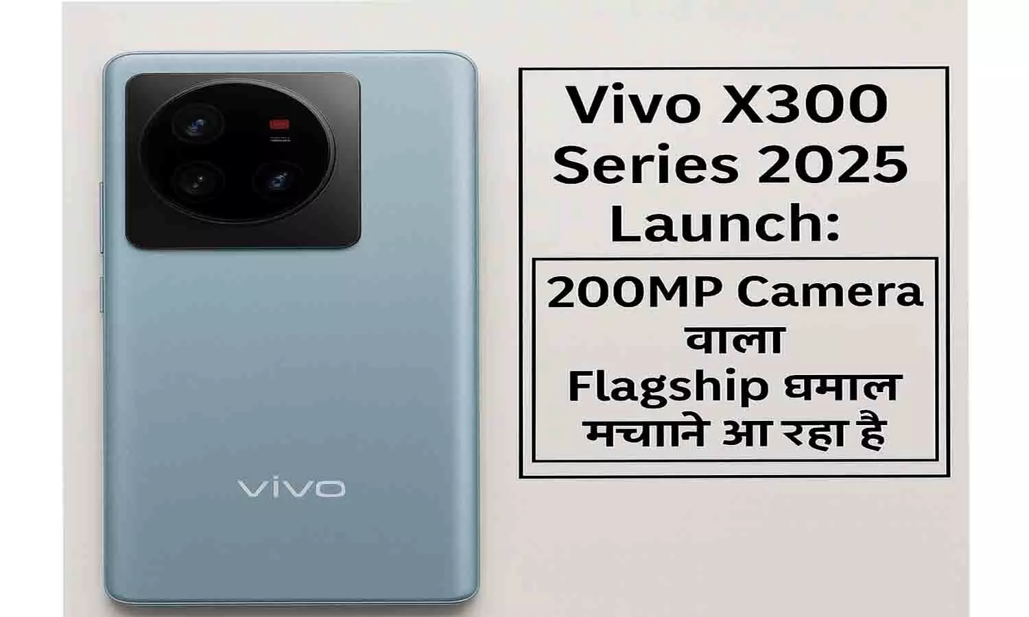 Vivo X300 Series 2025 Launch