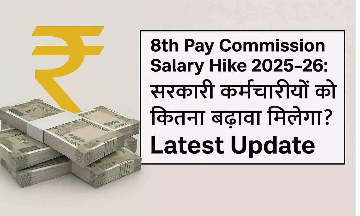 8th Pay Commission Salary Hike 2025-26