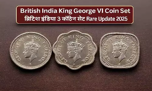 British India King George VI Coin Set