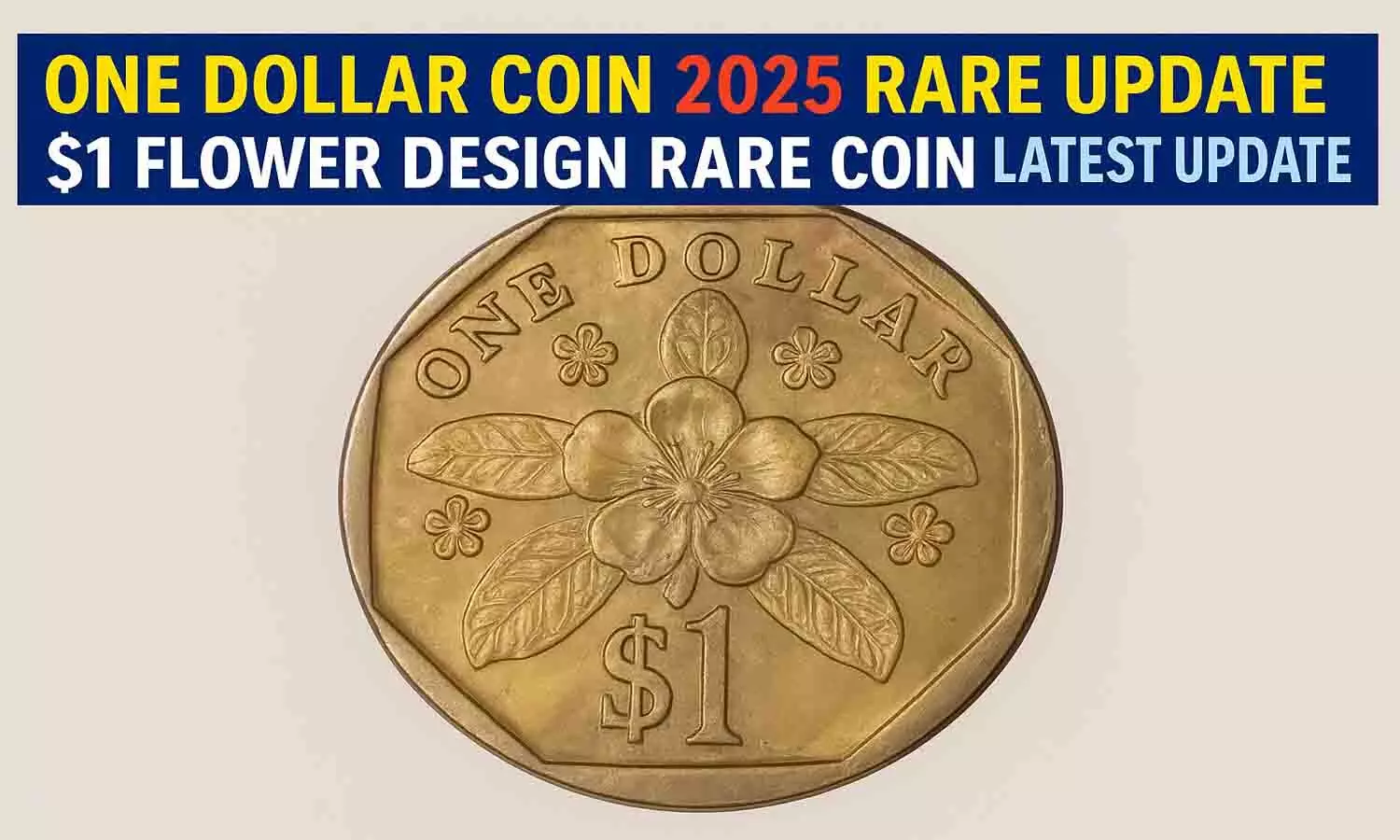 Singapore 1 Dollar 2025 Rare Coin