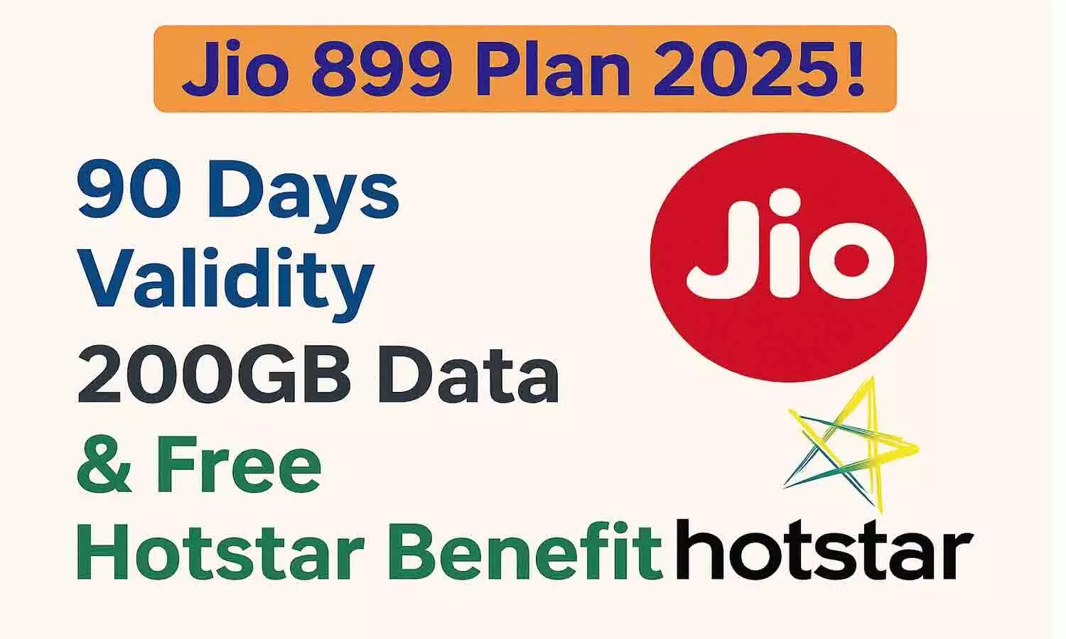 Jio 899 Plan 2025