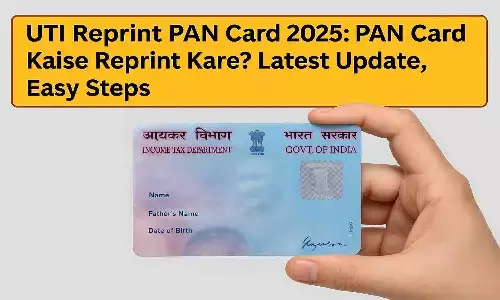 UTI Reprint PAN Card 2025