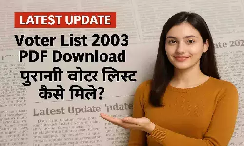 Voter List 2003 PDF Download