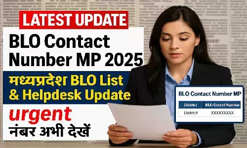 BLO Contact Number MP 2025