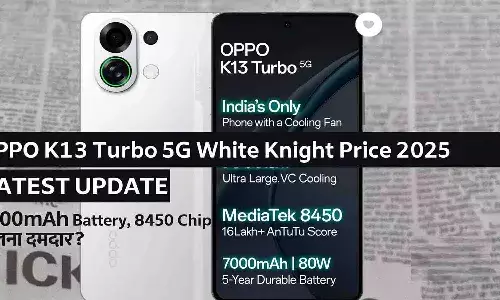 OPPO K13 Turbo 5G White Knight Price 2025 | 7000mAh Battery, 8450 Chip कितना दमदार?