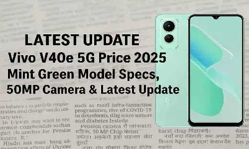 Vivo V40e 5G Mint Green Review 2025