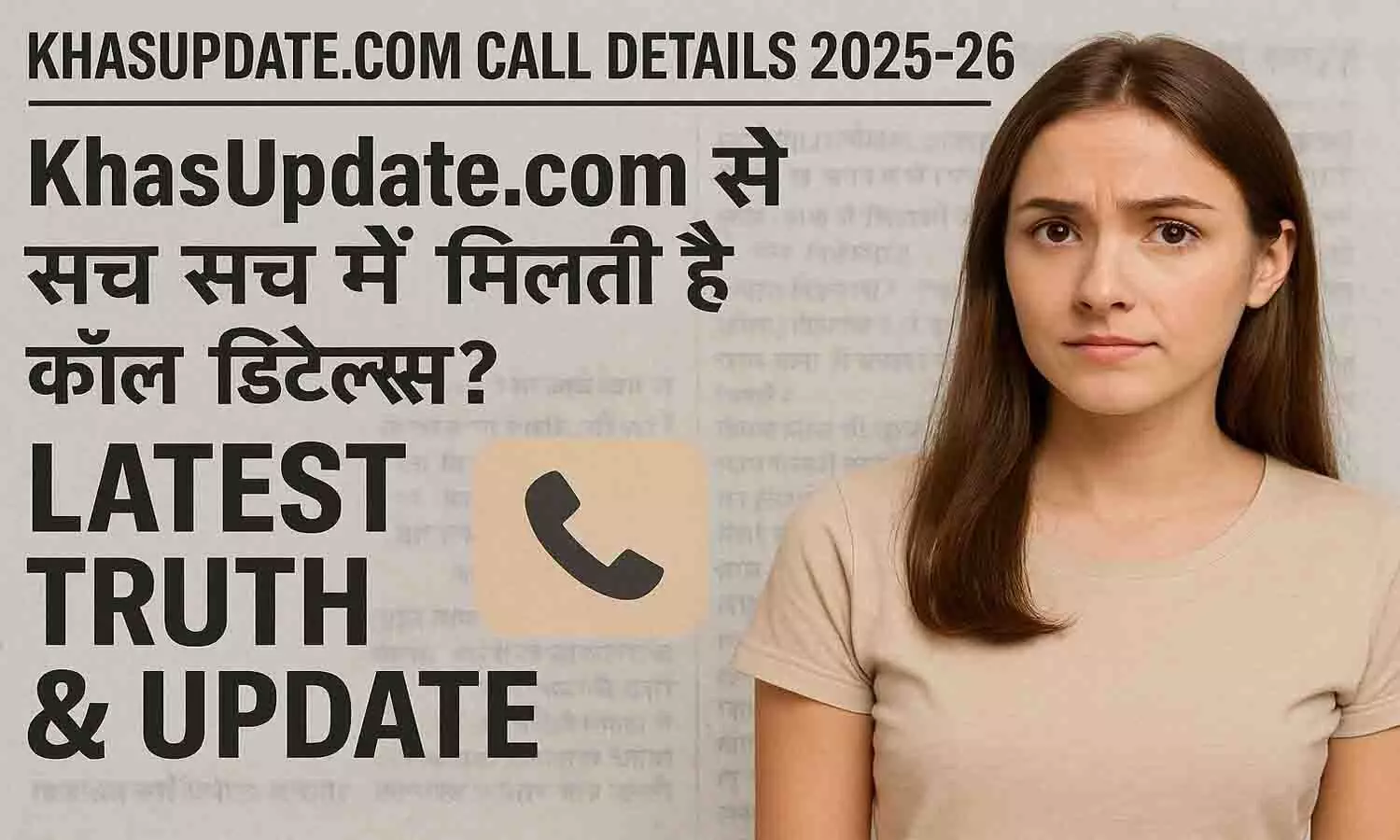 KhasUpdate.com Call Details 2025-26