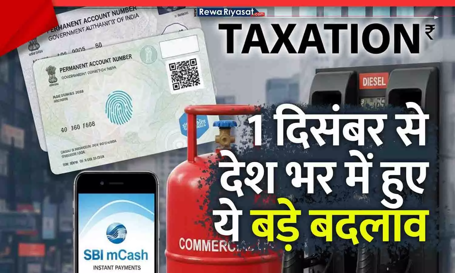 दिसंबर 2025 के 6 बड़े बदलाव: PAN-आधार लिंकिंग डेडलाइन, ITR फाइलिंग, RBI रेट कट, SBI mCASH बंद | December Big Changes 2025