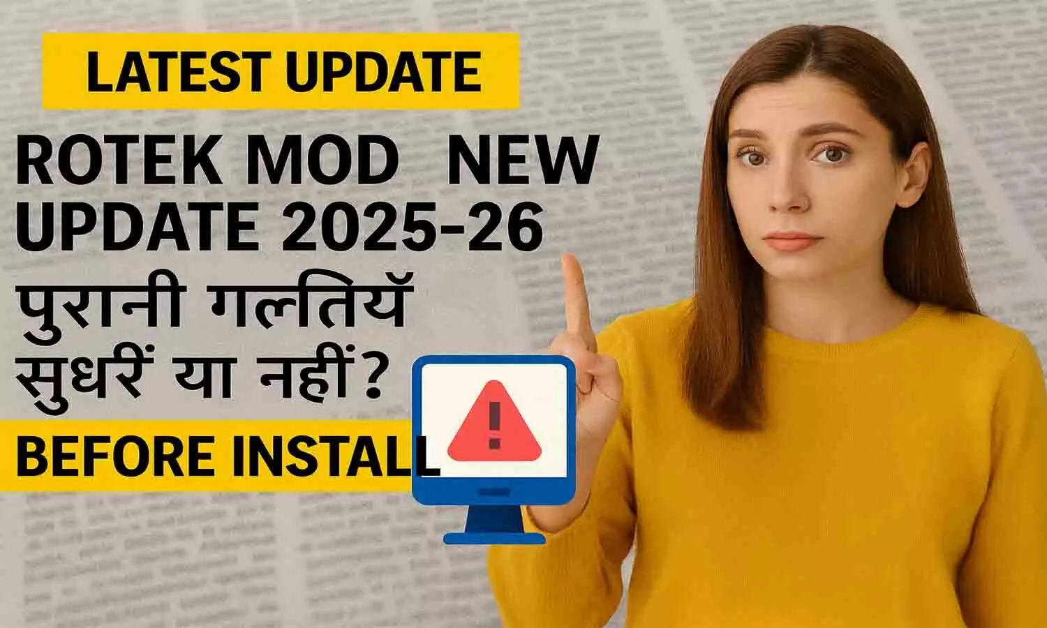 Rotek Mod New Update 2025-26