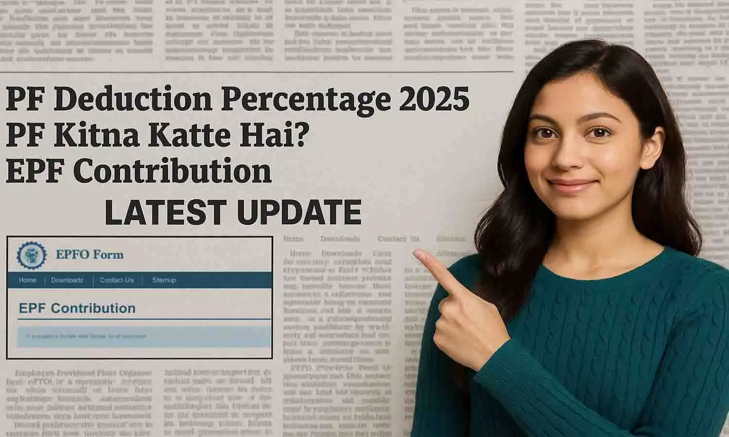 PF Deduction Percentage 2025