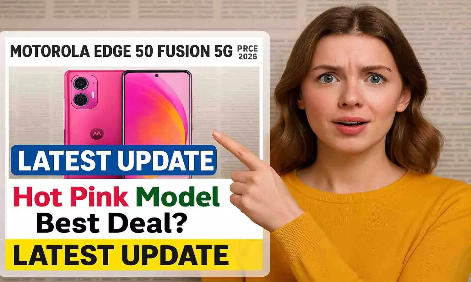 Motorola Edge 50 Fusion 5G Price 2026 | Hot Pink Model Best Deal? Latest Update Motorola Edge 50 Fusion 5G Price 2026 | Hot Pink Model Best Deal? Latest Update