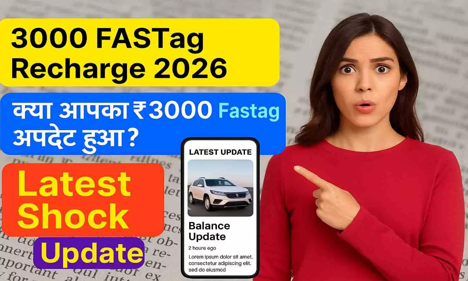 3000 FASTag Recharge 2026 3000 FASTag Recharge 2026