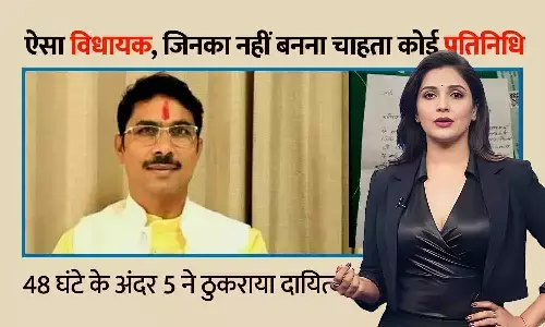 एक ऐसा भाजपा विधायक, जिसका नहीं बनना चाहता कोई प्रतिनिधि; 48 घंटे के अंदर 5 ने छोड़ा दायित्व | Rewa News एक ऐसा भाजपा विधायक, जिसका नहीं बनना चाहता कोई प्रतिनिधि; 48 घंटे के अंदर 5 ने छोड़ा दायित्व | Rewa News