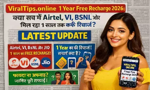 ViralTips.online 1 Year Free Recharge 2026