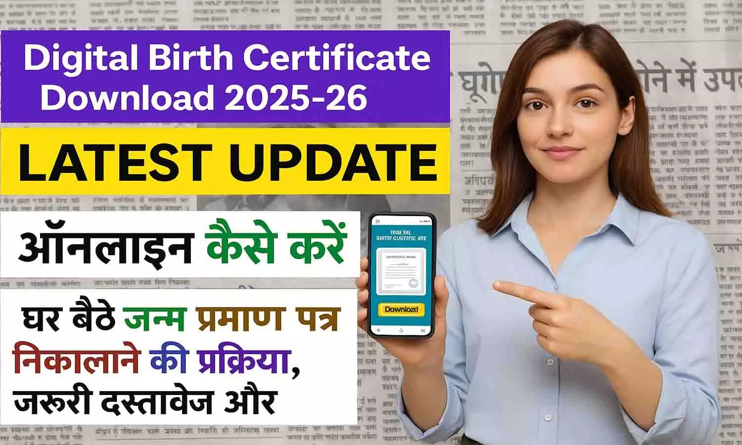 Digital Birth Certificate Download 2025-26 Digital Birth Certificate Download 2025-26