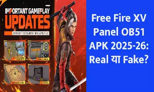 Free Fire XV Panel OB51 APK 2025-26