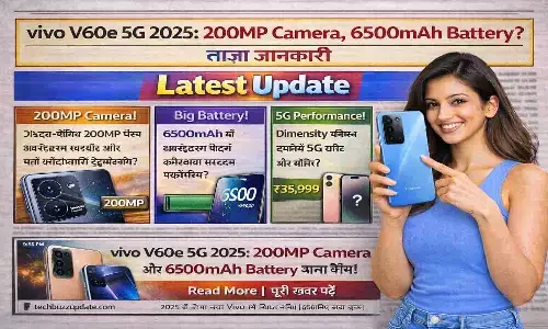 vivo V60e 5G 2025: 200MP Camera, 6500mAh Battery? Latest Update
