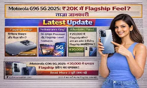 Motorola G96 5G 2025: ₹20K में Flagship Feel? Latest Update हिंदी