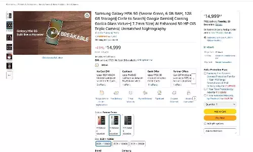 Samsung Galaxy M36 5G 2026: ₹14999 में AI Camera Phone | Latest Update