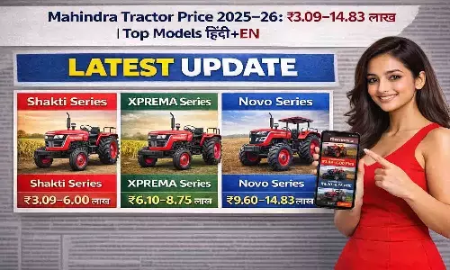 Mahindra Tractor Price 2025–26