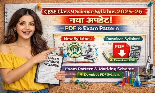 CBSE Class 9 Science Syllabus 2025-26 — नया अपडेट! PDF & Exam Pattern
