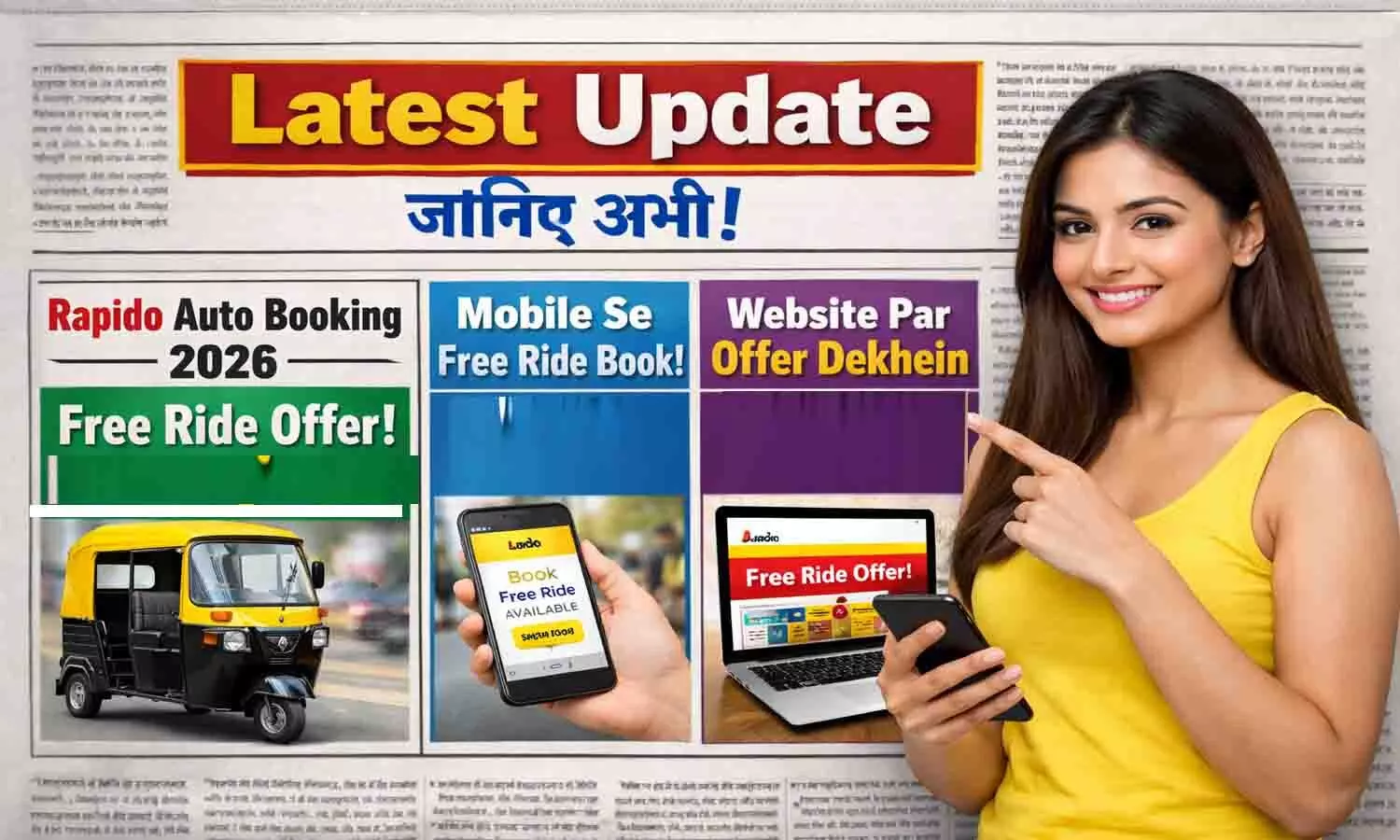 Rapido Auto Booking 2026 — Free Ride Offer? Latest Update जानिए अभी Rapido Auto Booking 2026 — Free Ride Offer? Latest Update जानिए अभी