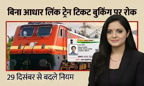 IRCTC New Rules: बिना आधार लिंक टिकट बुकिंग पर रोक — 29 दिसंबर से बदले नियम, जानिए पूरा सिस्टम