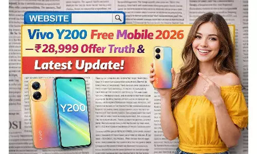Vivo y200 Free Mobile Phone 2026: क्या सच में फ्री में मिल रहा ₹28,999 का Vivo y200 मोबाइल फ़ोन? जाने पूरा अपडेट
