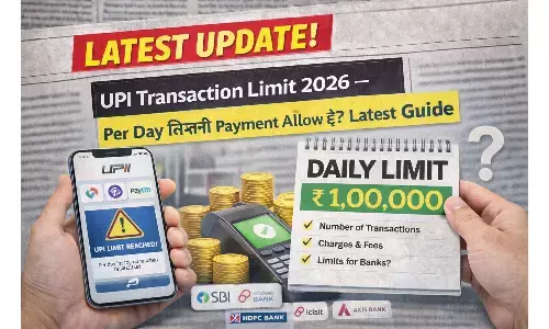 UPI Transaction Limit 2026 — Per Day कितनी Payment Allow है? Latest Guide UPI Transaction Limit 2026 — Per Day कितनी Payment Allow है? Latest Guide