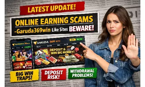 Online Earning Scams — Garuda369win जैसी Sites से सावधान