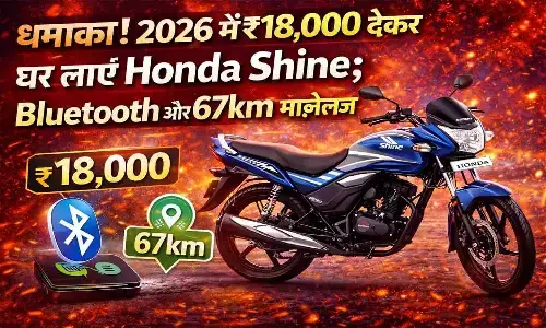 Honda Shine 2026 भारत की सबसे भरोसेमंद बाइक!