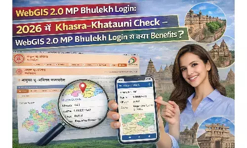 WebGIS 2.0 MP Bhulekh Login