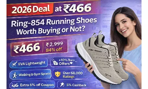 2026 Deal: 84% OFF at ₹466 – Ring-854 Running Shoes Worth Buying or Not?