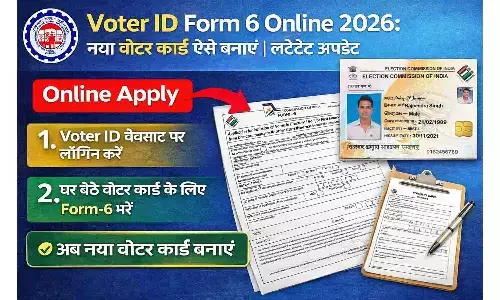 Voter ID Form 6 Online 2026: नया वोटर कार्ड ऐसे बनाएं | Latest