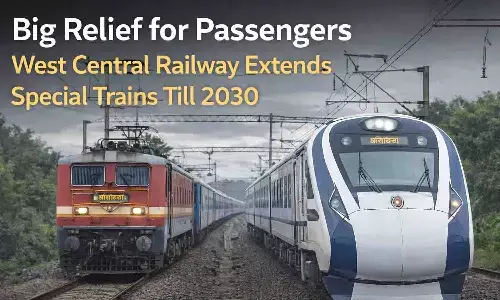 पश्चिम मध्य रेल की बड़ी सौगात: जबलपुर से चलने वाली स्पेशल ट्रेनों की अवधि 2030 तक बढ़ी, यात्रियों को राहत