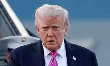 ट्रम्प का बड़ा दावा: ईरान की सेना हमारे कंट्रोल में, समझौता नहीं तो पाषाण युग में भेजेंगे ट्रम्प का बड़ा दावा: ईरान की सेना हमारे कंट्रोल में, समझौता नहीं तो पाषाण युग में भेजेंगे