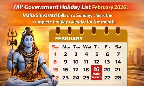 MP Govt Holiday List February 2026: महाशिवरात्रि रविवार को, जानिए पूरे महीने का अवकाश कैलेंडर