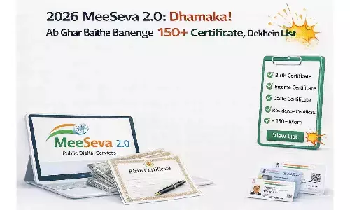 2026 MeeSeva 2.0: धमाका! अब घर बैठे बनेंगे 150+ सर्टिफिकेट, देखें List