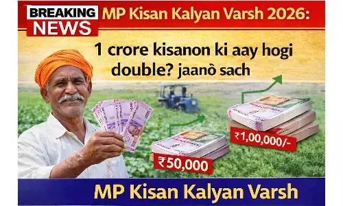 MP Kisan Kalyan Varsh 2026: 1 करोड़ किसानों की आय होगी डबल? जानें सच MP Kisan Kalyan Varsh 2026: 1 करोड़ किसानों की आय होगी डबल? जानें सच