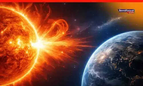सूरज से उठीं शक्तिशाली सोलर फ्लेयर्स: ISRO और NASA अलर्ट, रेडियो ब्लैकआउट का खतरा