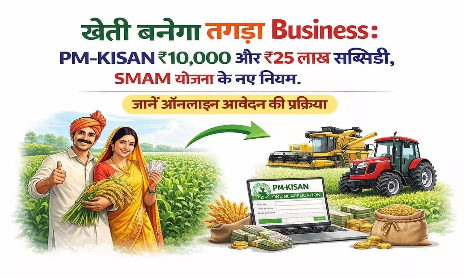 बजट 2026 में किसानों की मौज! PM-KISAN की बढ़ी राशि, कृषि स्टार्टअप पर ₹25 लाख तक की सब्सिडी बजट 2026 में किसानों की मौज! PM-KISAN की बढ़ी राशि, कृषि स्टार्टअप पर ₹25 लाख तक की सब्सिडी