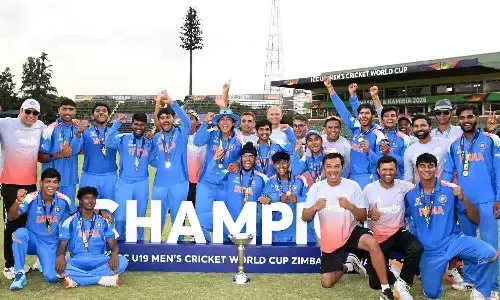 India Clinch Sixth Under-19 World Cup Title, Crush England by 100 Runs in Historic Final