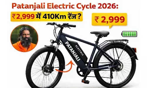 Patanjali Electric Cycle 2026: ₹2,999 में 410Km रेंज? देसी ई-साइकिल पर बड़ा दावा