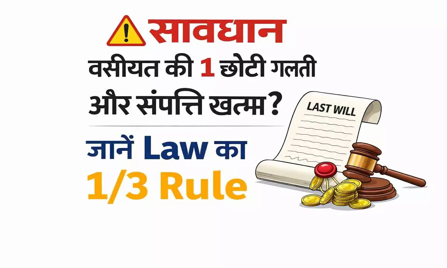 संपत्ति विवाद से बचना है तो वसीयत में न करें ये गलतियां। संपत्ति विवाद से बचना है तो वसीयत में न करें ये गलतियां।
