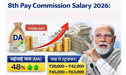 8th Pay Commission Salary 2026: फरवरी से वेतन बढ़ेगा? DA और नया पे स्ट्रक्चर समझें