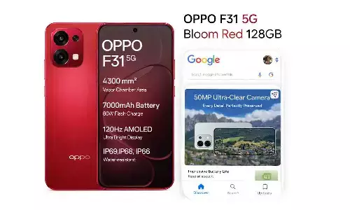 OPPO F31 5G Bloom Red 128GB लॉन्च: 120Hz Display, 5G Speed और Powerful Battery के साथ Budget Premium Smartphone