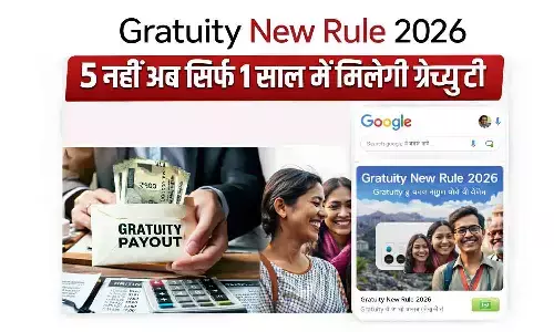 Gratuity New Rule 2026: ग्रेच्युटी के नए नियम लागू, Salary Calculation और Eligibility में बड़ा बदलाव