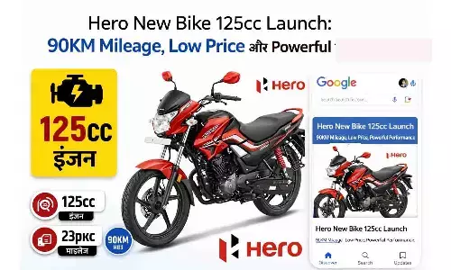 Hero New Bike 125cc Launch: 90KM Mileage, Low Price और Powerful Performance के साथ नई एंट्री Hero New Bike 125cc Launch: 90KM Mileage, Low Price और Powerful Performance के साथ नई एंट्री